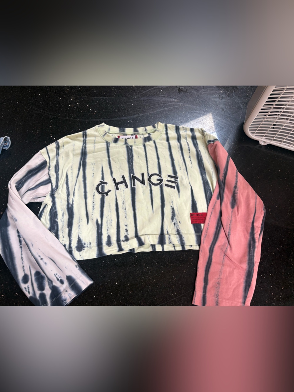 CHNGE Tie-Dye Long Sleeve Top